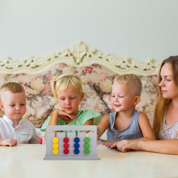 Rubik Abaküs Montessori Zeka Oyunu Eğitici Oyuncak