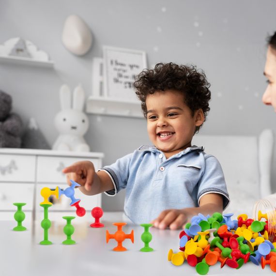 Vakum Molekül 25 Parça Yapı Taşları Fidget Duyusal Eğitici Oyuncak