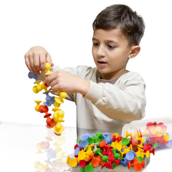 Vakum Molekül 25 Parça Yapı Taşları Fidget Duyusal Eğitici Oyuncak